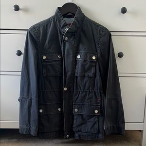 Women’s blue/grey American Eagle jacket Medium